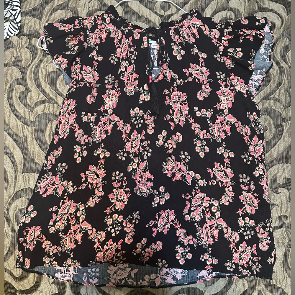 Everyday Blouse. Floral.